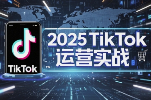 2025TikTok电商运营，掌握TikTok店铺运营核心技巧，实现低成本高转化-星球源码网