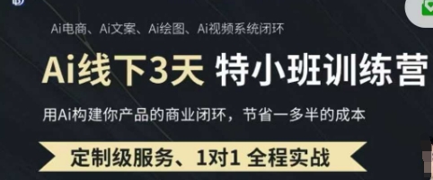AI实操培训第20-21期线下，0基础保姆级教程，3月最新整理，企业获客、降本增效、打造超级个体-星球源码网